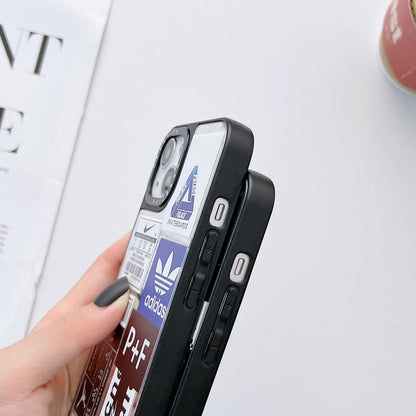 Luxury Mirror Branded iPhone Case Design #001