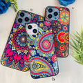 Mandala Designer Glass Cases
