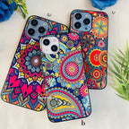 Mandala Designer Glass Cases