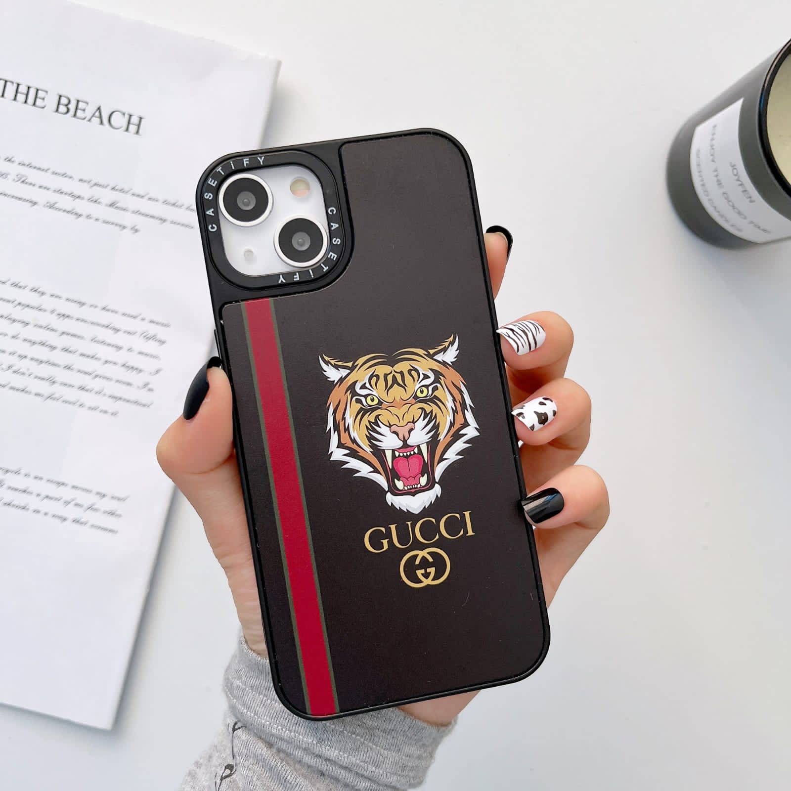 Luxury Mirror Branded iPhone Case Design - iPhone 13 Mini