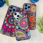 Mandala Designer Glass Cases