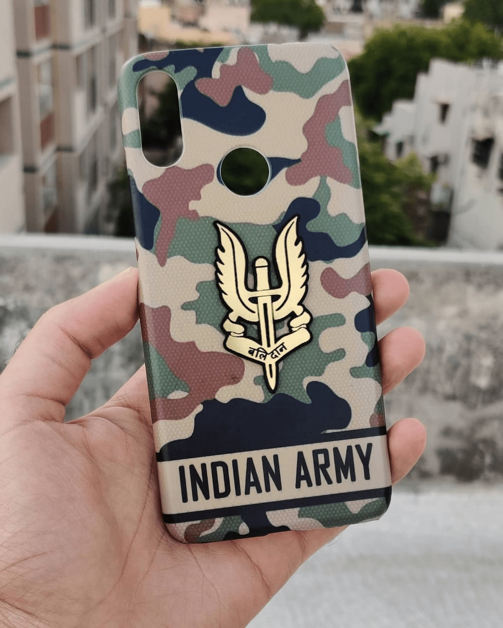 Balidan INDIAN ARMY 4d case