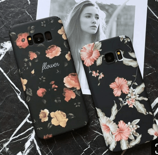 Black Floral cases