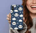 Blue panda case