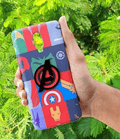 Captain America 4D logo case