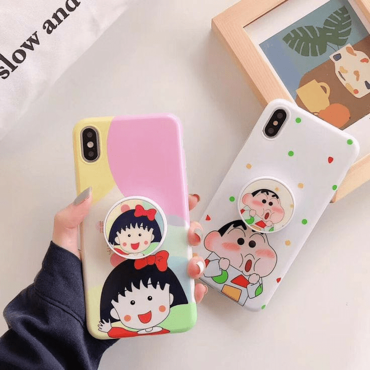 Cartoon cute Shinchan phone case