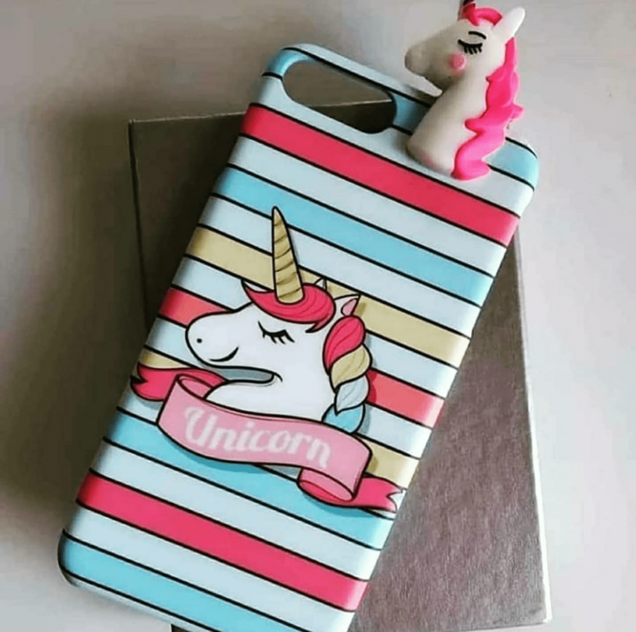Colorful Unicorn toy case