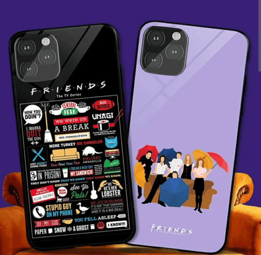 Friends theme based glass cases