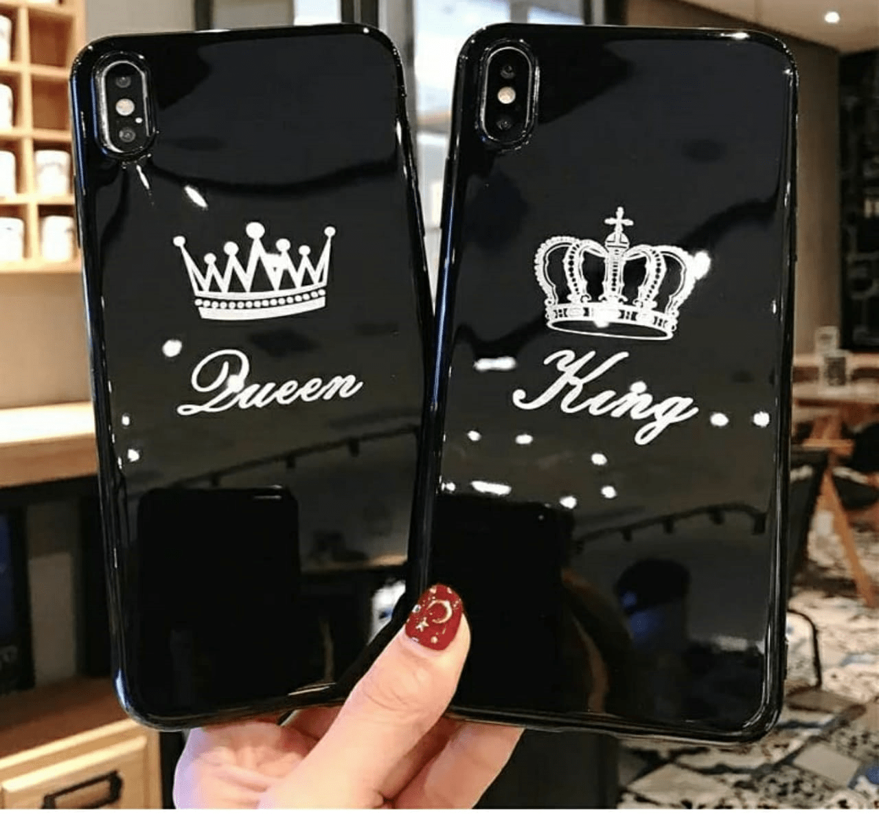 King or Queen Glass case