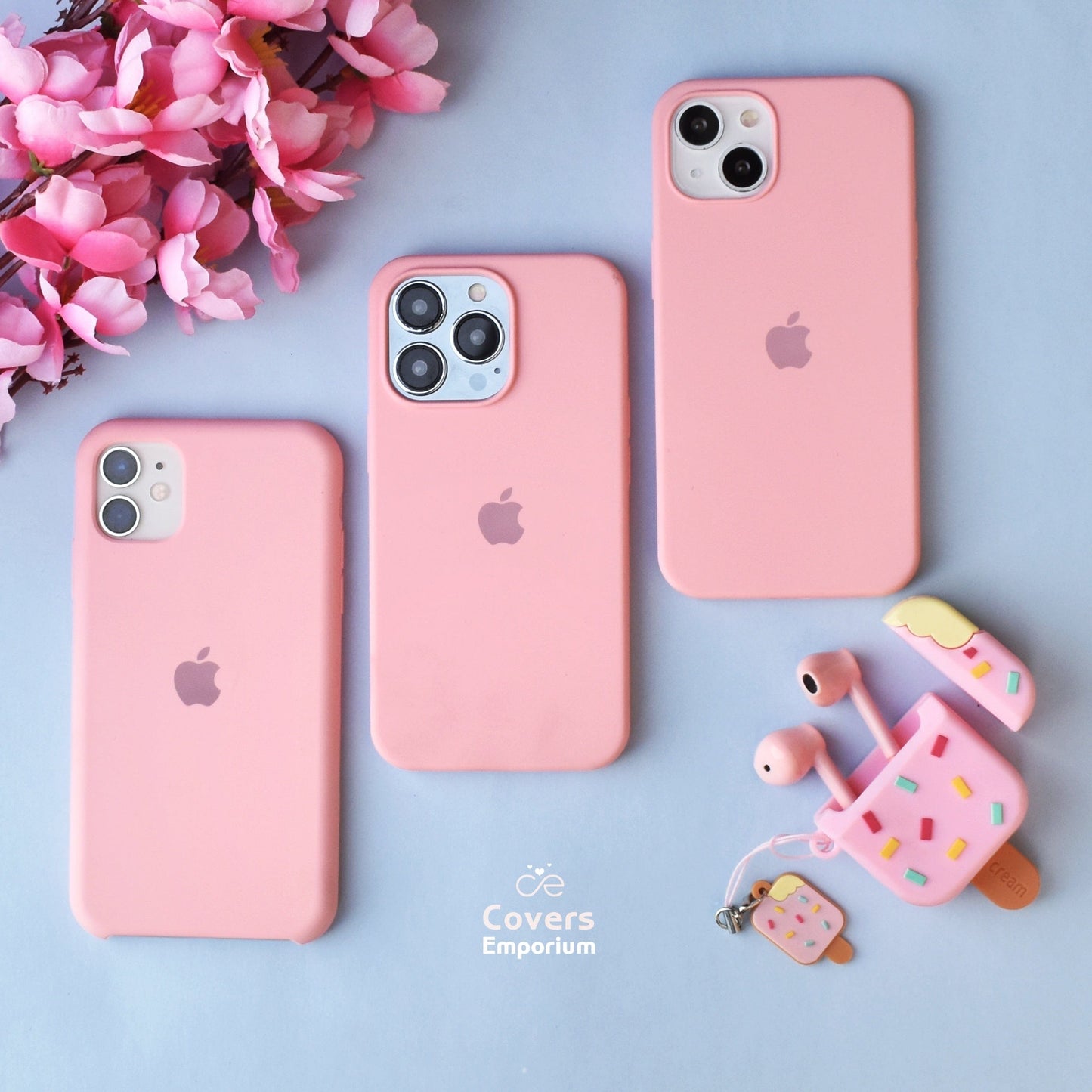 Baby Pink color Silicon case