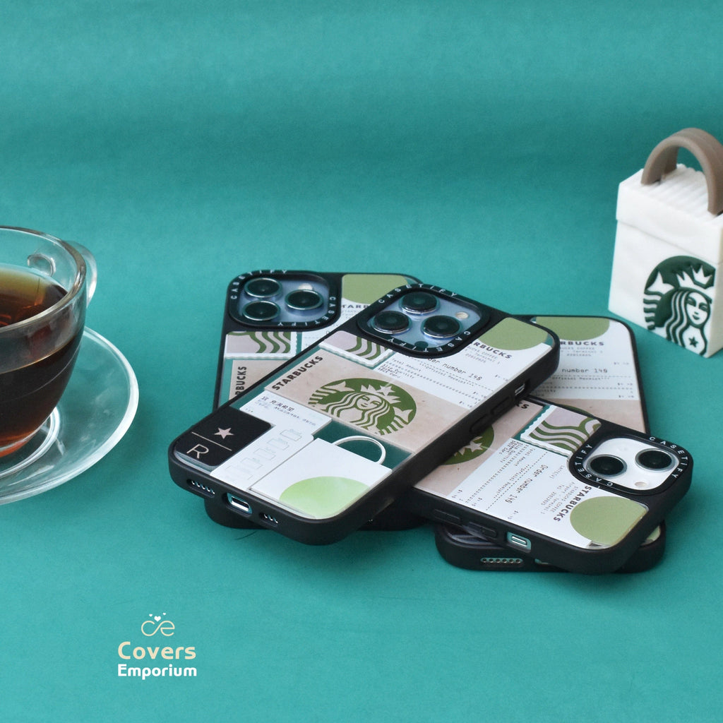 Luxury Mirror Phone Cases For Coffee Lovers  (Only For iPhones)