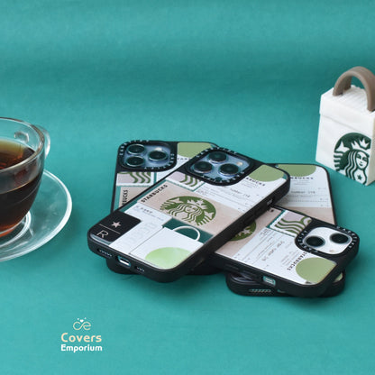 Luxury Mirror Phone case for Coffee Lovers  (Only For iPhones)