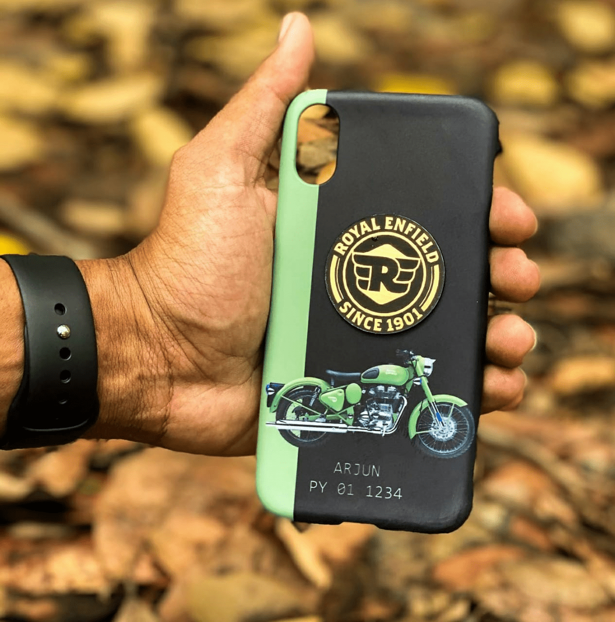 Love for Royal Enfield 4D case