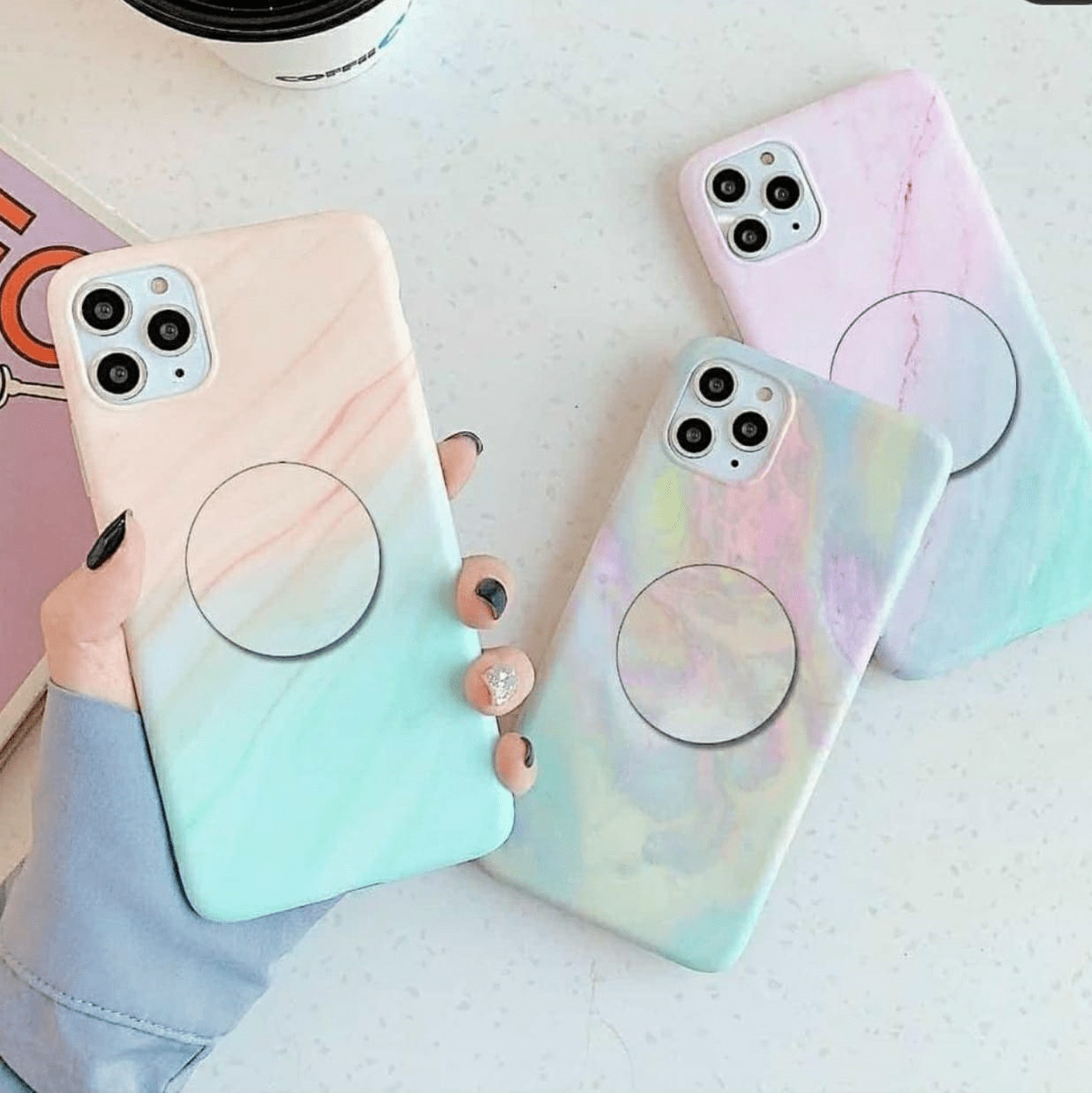 Marble Print cases