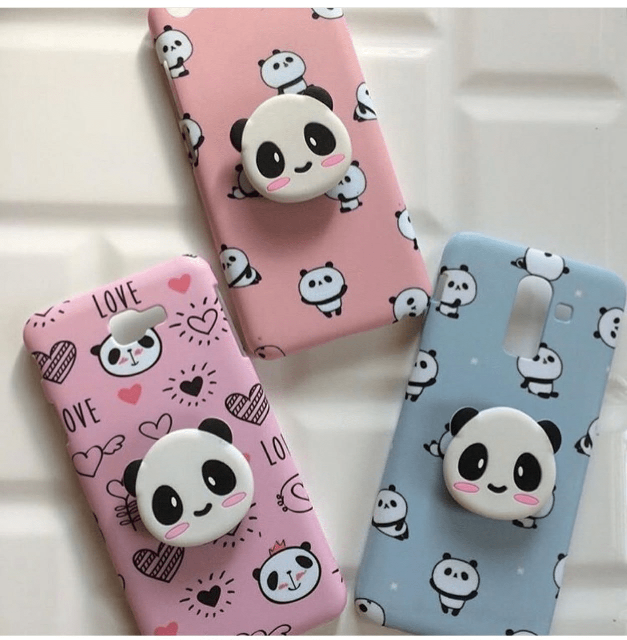 Panda case with pop
