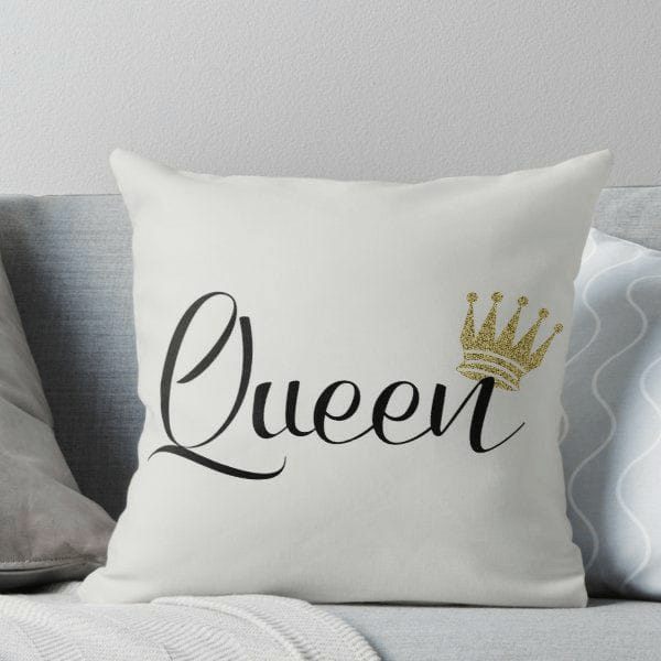 White Queen Cushion