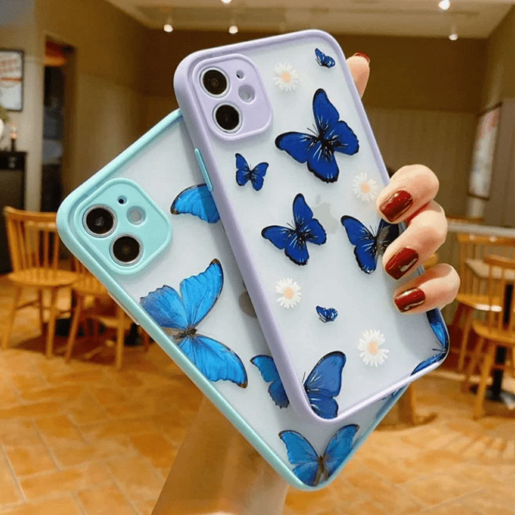 Aesthetic butterfly case