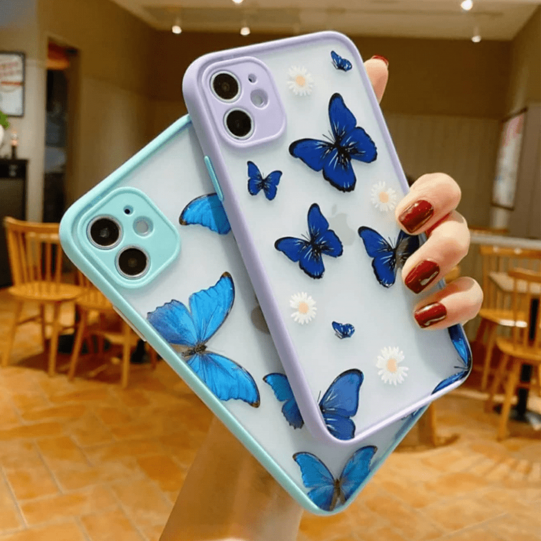 Aesthetic butterfly case