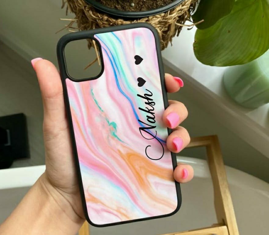 Colorful Marble print phone case