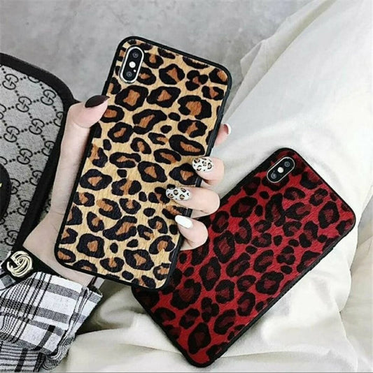 Brown or Red Leopard case