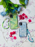 Marble shades glass cases with Charm
