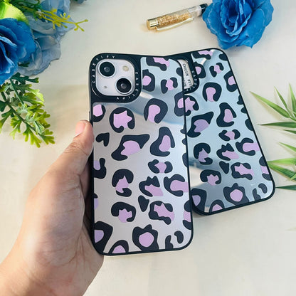 Chic Leopard Mirror Case