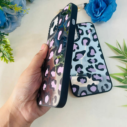 Chic Leopard Mirror Case