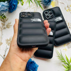 Black Smart Puffer Case #001