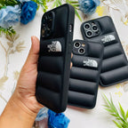 Black Smart Puffer Case #001