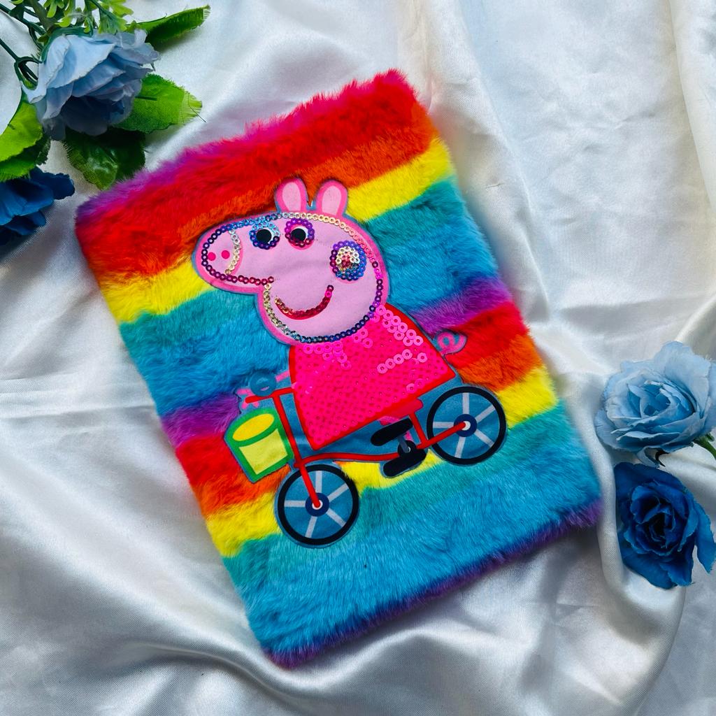 Pegga Pig Cute Fur Diary