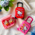 Hello Kitty Eraser set of 2 in cute Trolley