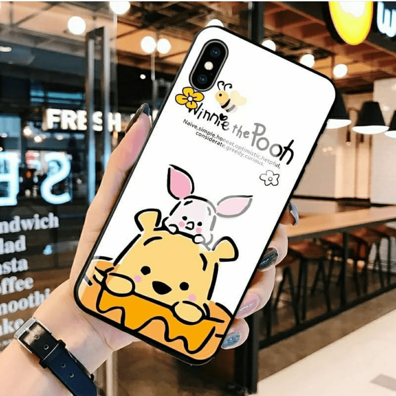 Winnie the Pooh case (White)