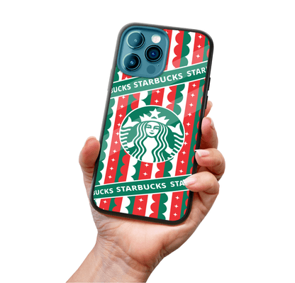 Luxury Red Glass Case For Coffee Lovers (Available For Android & iPhone)